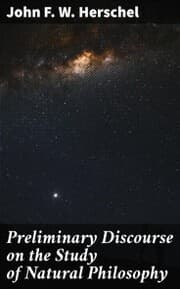 Cover von Preliminary Discourse on the Study of Natural Philosophy
