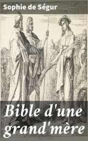 Cover von Bible d'une grand'mère