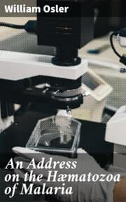 Cover von An Address on the Hæmatozoa of Malaria