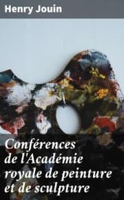 Cover von Conférences de l'Académie royale de peinture et de sculpture