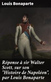 Cover von Réponse à sir Walter Scott, sur son 'Histoire de Napoléon', par Louis Bonaparte