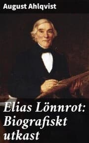 Cover von Elias Lönnrot: Biografiskt utkast