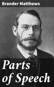 Cover von Parts of Speech