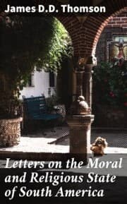 Cover von Letters on the Moral and Religious State of South America