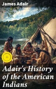 Cover von Adair's History of the American Indians