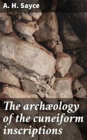 Cover von The archæology of the cuneiform inscriptions