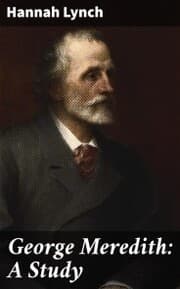 Cover von George Meredith: A Study
