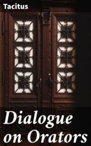 Cover von Dialogue on Orators