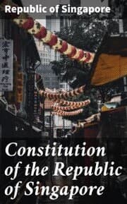 Cover von Constitution of the Republic of Singapore