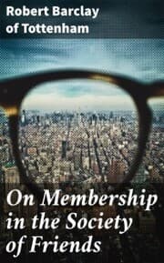 Cover von On Membership in the Society of Friends