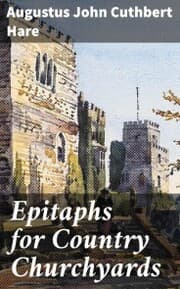 Cover von Epitaphs for Country Churchyards