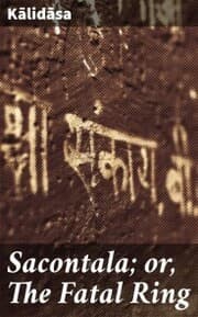 Cover von Sacontala; or, The Fatal Ring