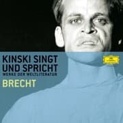 Cover von Kinski singt und spricht Brecht