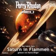 Cover von Perry Rhodan Neo 245: Saturn in Flammen