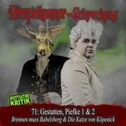Cover von Folge 71: Gestatten, Piefke 1 & 2 - Brennen muss Babelsberg & Die Katze von Köpenick