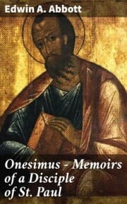 Cover von Onesimus - Memoirs of a Disciple of St. Paul