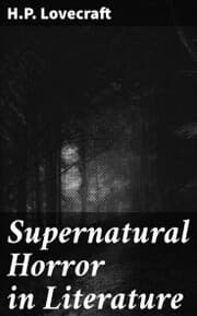 Cover von Supernatural Horror in Literature