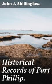 Cover von Historical Records of Port Phillip.