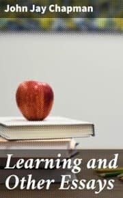 Cover von Learning and Other Essays