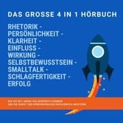 Cover von RHETORIK - PERSÖNLICHKEIT - KLARHEIT - EINFLUSS - WIRKUNG - SELBSTBEWUSSTSEIN - SMALLTALK - SCHLAGFERTIGKEIT - ERFOLG