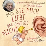 Cover von Dass sie mich liebt, das sagt sie nicht