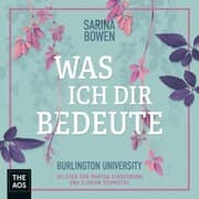 Cover von Was ich dir bedeute