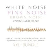 Cover von XXL Bundle: White Noise, Pink Noise, Brown Noise, Calming Nature Sounds