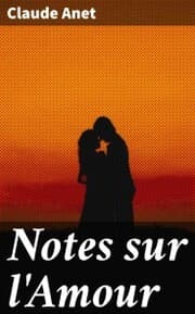 Cover von Notes sur l'Amour