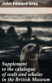 Cover von Supplement to the catalogue of seals and whales in the British Museum