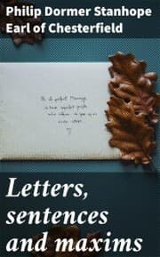 Cover von Letters, sentences and maxims