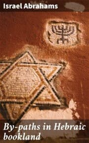 Cover von By-paths in Hebraic bookland