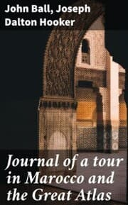 Cover von Journal of a tour in Marocco and the Great Atlas