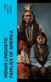 Cover von Indian Linguistic Families Of America