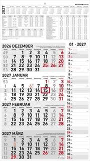 Cover von 4-Monatskalender Kombi 2027