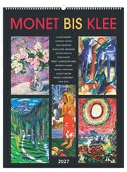 Cover von Monet bis Klee 2027