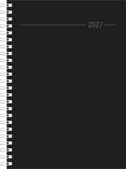 Cover von Wochenplaner Balacron schwarz Ringbuch 2027
