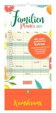 Cover von Familienplaner Krimskrams mit Tasche 2027