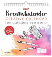 Cover von Kreativkalender M weiß 2027