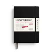 Cover von Tageskalender Medium A5 Schwarz 2027