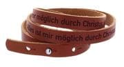 Cover von Wickelarmband 'Alles ist mir möglich durch Christus'