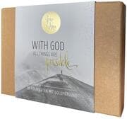 Cover von With God all things are possible - Postkartenset