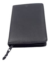Cover von Gotteslobhülle Schwarz Leder