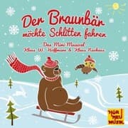 Cover von Der Braunbär möchte Schlitten fahren