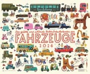 Cover von Der größte und schönste Bildwörterkalender der Fahrzeuge 2024