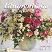 Cover von Blumenliebe 2025 - Broschürenkalender - Mit Gedichten - Format 30 x 30 cm