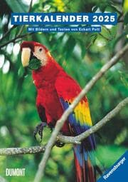Cover von Ravensburger Tierkalender - Wochenkalender 2025 - Tier-Kalender mit 53 Blatt - Format 21,0 x 29,7 cm - Spiralbindung