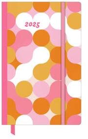 Cover von Dominique Vari Optimistic - Wochen-Notizkalender klein 2025 - Taschen-Kalender 9x14 cm - mit Verschlussband & Falttasche - Weekly