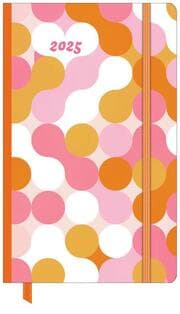Cover von Dominique Vari Optimistic - Wochen-Notizkalender groß 2025 - Taschen-Kalender 13x21 cm - mit Verschlussband & Falttasche - Weekly