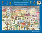 Cover von Wimmel-Rahmenpuzzle 'Marktplatz im Winter'