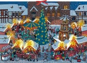 Cover von Auf dem Weihnachtsmarkt - Adventskalender